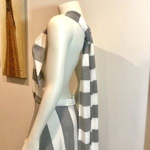 Multi-way Striped Sundress 👗